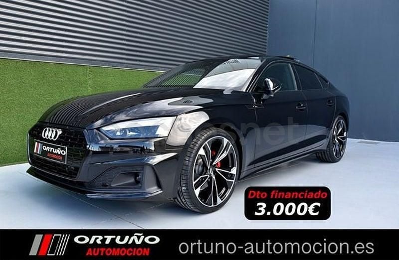 Usado Audi A5 Sportback 163 CV (119 kW) 2021 Negro Utilitario