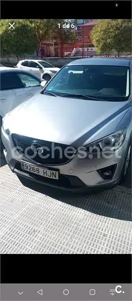 Usado Mazda CX-5 Style 165 CV (121 kW) 2012 Gris / plata SUV