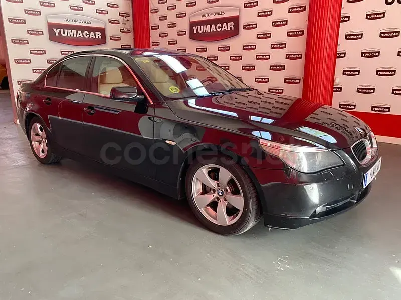 Usado BMW 530 218 CV (160 kW) 2005 Negro Berlina