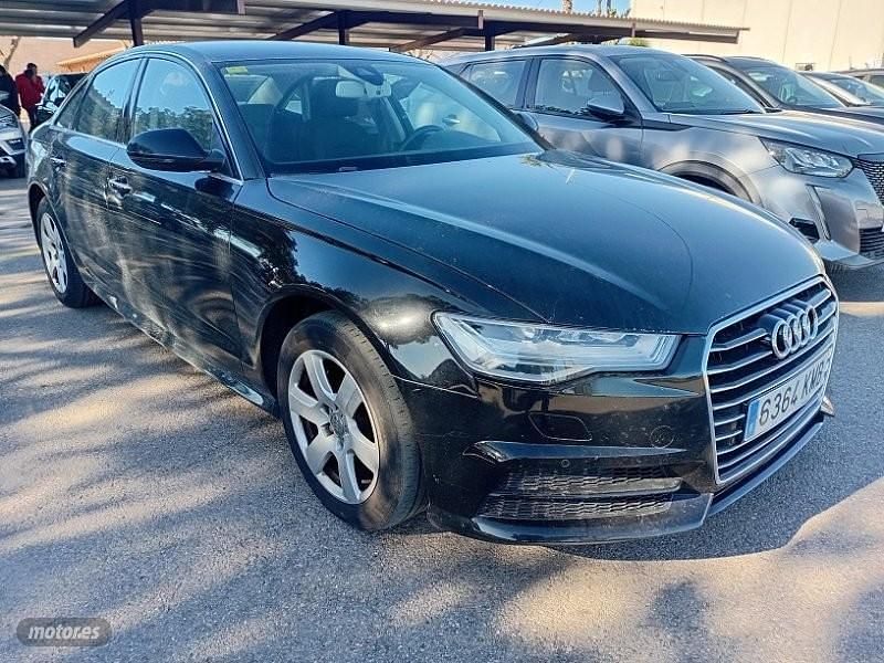 Usado Audi A6 190 CV (139 kW) 2018 Negro Berlina