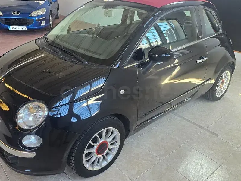 Usado Fiat 500 Sport 75 CV (55 kW) 2009 Negro Descapotable