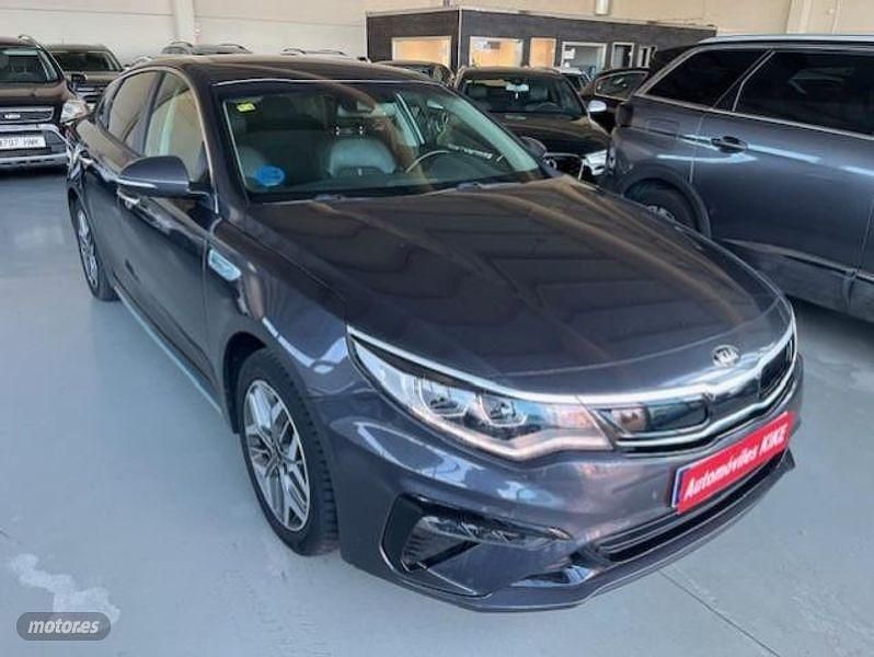 Usado Kia Optima Hybrid 205 CV (150 kW) 2018 Negro Berlina