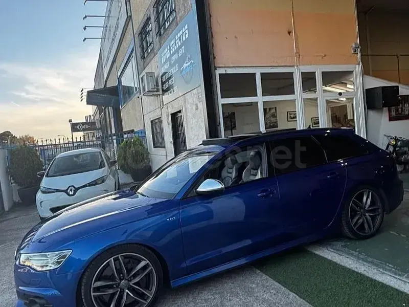 Usado Audi A6 450 CV (330 kW) 2016 Azul Familiar