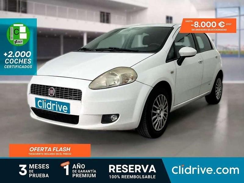 Blanco Usado 2008 Fiat Grande Punto Utilitario | 3190 € - Imagen 1/3