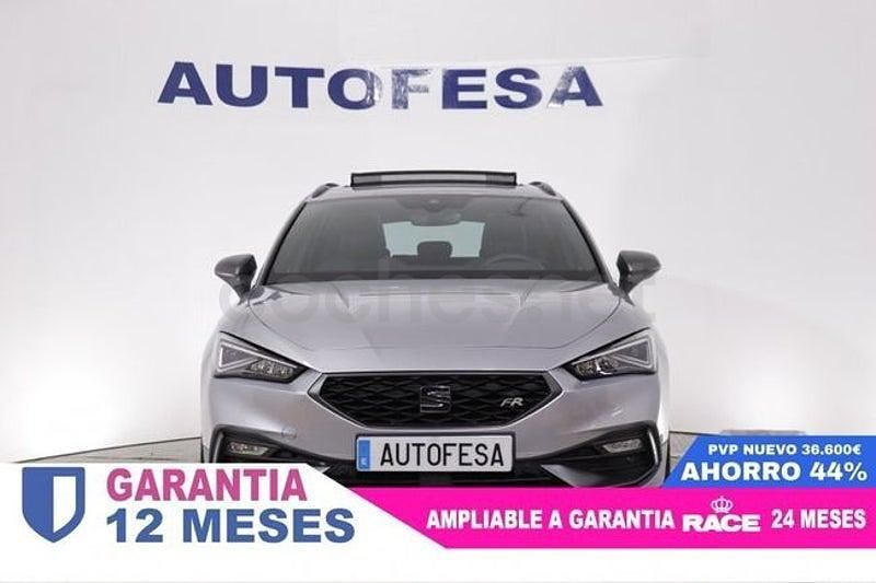 Usado Seat Leon FR 150 CV (110 kW) 2022 Gris / plata Familiar