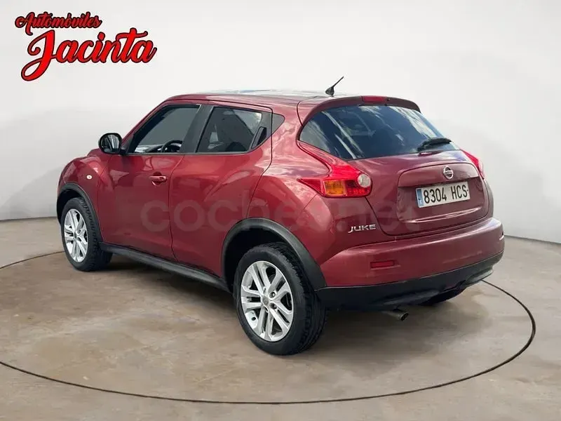 Usado Nissan Juke Acenta 117 CV (86 kW) 2011 Granate SUV