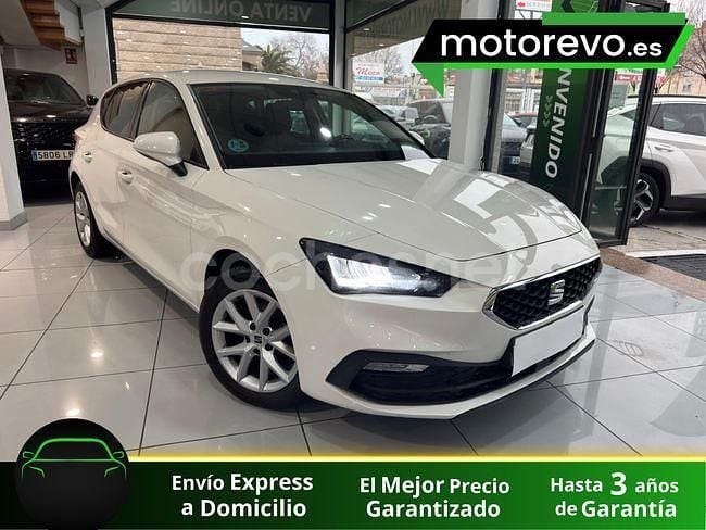 Usado Seat Leon Style 115 CV (84 kW) 2021 Blanco Berlina