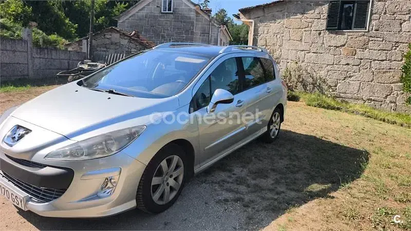 Usado Peugeot 308 SW Sport 110 CV (80 kW) 2010 Gris / plata Familiar