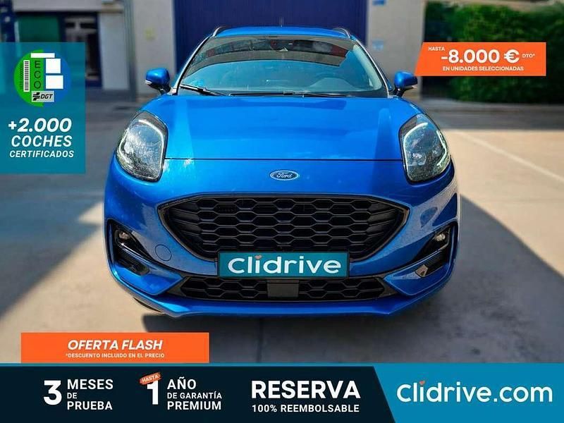 Azul Usado 2021 Ford Puma ST-Line SUV | 17.690 € (Buen precio) - Imagen 1/3