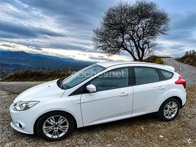 Usado Ford Focus Trend 115 CV (84 kW) 2011 Blanco Berlina