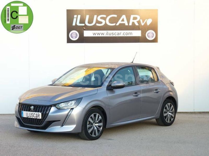 Gris Usado 2020 Peugeot 208 Active Utilitario | 10.900 € (Precio justo) - Imagen 1/4