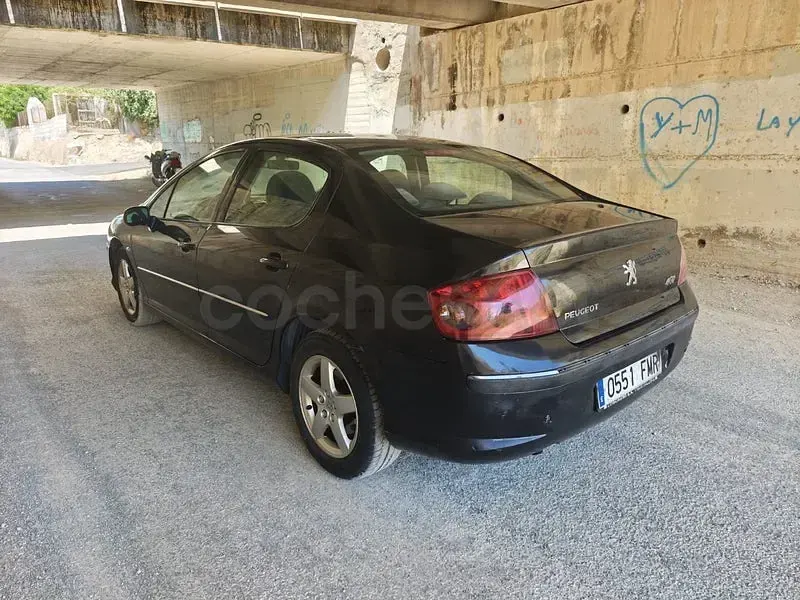 Usado Peugeot 407 110 CV (80 kW) 2007 Negro Berlina