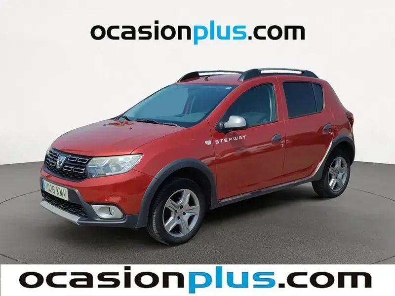 Rojo Usado 2018 Dacia Sandero Stepway Ambiance Utilitario | 8719 € (Buen precio) - Imagen 1/4