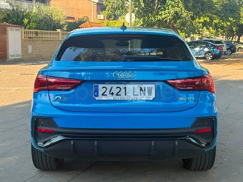 Usado Audi Q3 Sportback Premium 150 CV (110 kW) 2021 Azul SUV