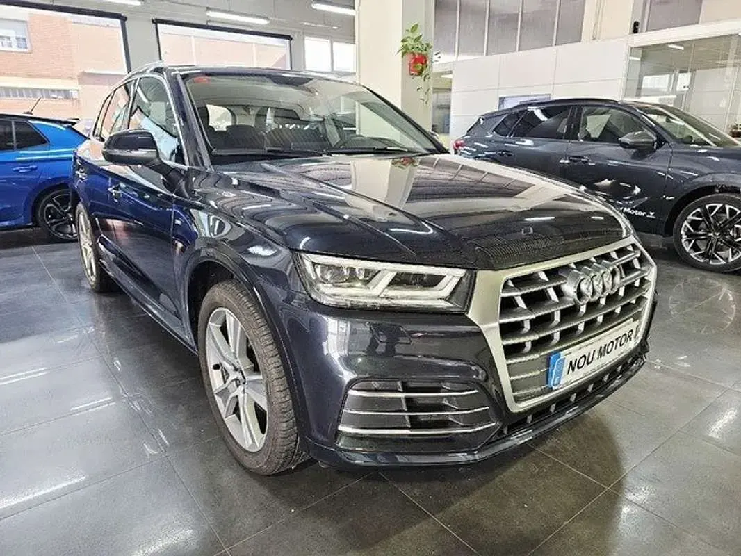 Usado Audi Q5 S-Line 190 CV (139 kW) 2019 Azul SUV