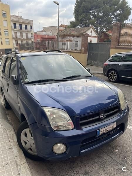 Usado Subaru Justy 100 CV (73 kW) 2004 Azul Utilitario