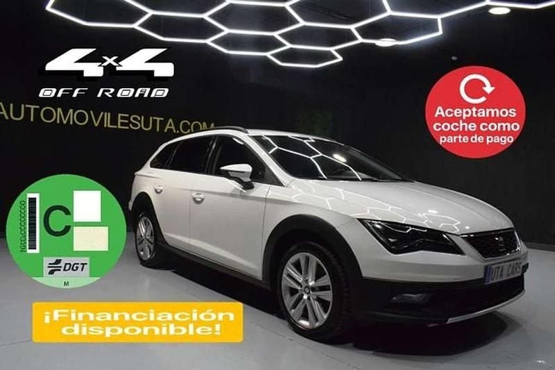 Blanco Usado 2018 Seat Leon ST 4Drive Familiar | 10.399 € (Super precio) - Imagen 1/4
