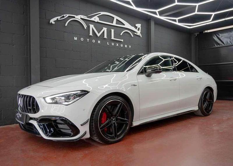 Usado Mercedes CLA45 AMG AMG 421 CV (309 kW) 2020 Blanco Coupe