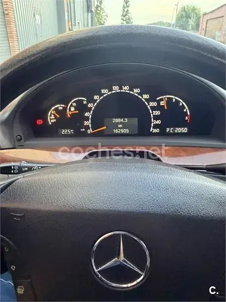 Usado Mercedes S320 197 CV (144 kW) 2003 Azul Berlina