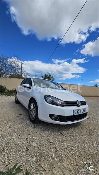 Usado VW Golf VI Sport 105 CV (77 kW) 2010 Blanco Utilitario