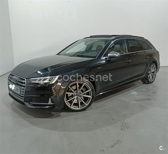 Negro Usado 2017 Audi S4 Ambiente Familiar | 36.900 € (Un poco caro) - Imagen 1/4