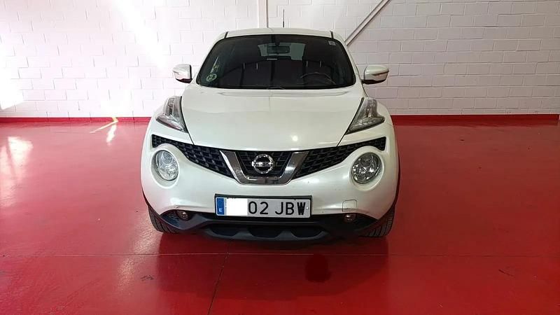Usado Nissan Juke N-TEC 110 CV (80 kW) 2014 Blanco SUV
