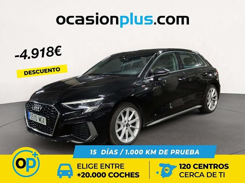 Usado Audi Q3 S-Line 150 CV (110 kW) 2023 Negro SUV