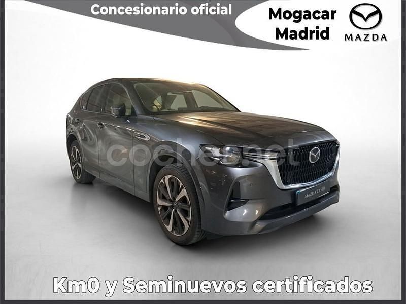 Gris / plata Usado 2024 Mazda CX-60 Takumi-Line SUV | 53.900 € (Un poco caro) - Imagen 1/4
