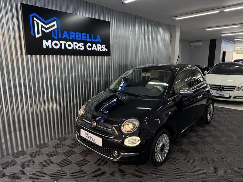 Negro Usado 2017 Fiat 500 Lounge Utilitario | 9490 € (Precio justo) - Imagen 1/4