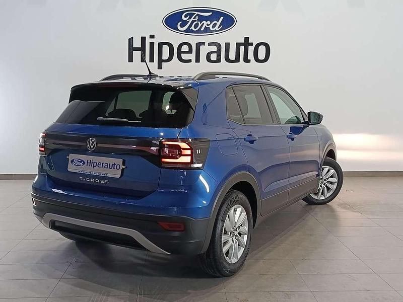 Usado VW T-Cross Advance 110 CV (80 kW) 2023 Azul SUV