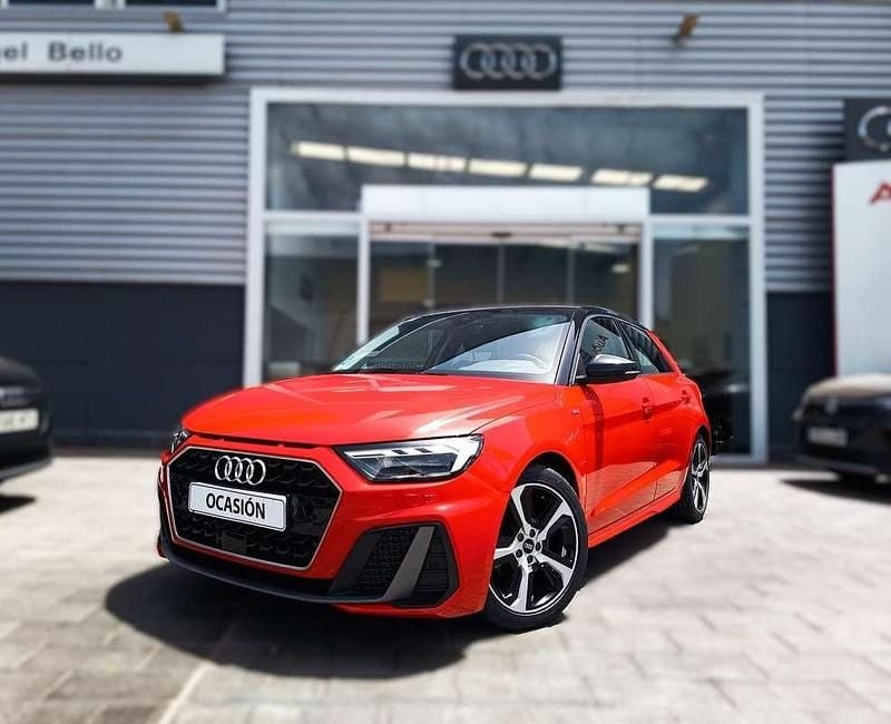 Rojo Usado 2021 Audi A1 Sportback S-Line Utilitario | 25.900 € (Caro) - Imagen 1/4