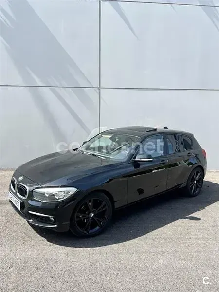 Usado BMW 116 Efficient Dynamics 116 CV (85 kW) 2015 Negro Utilitario