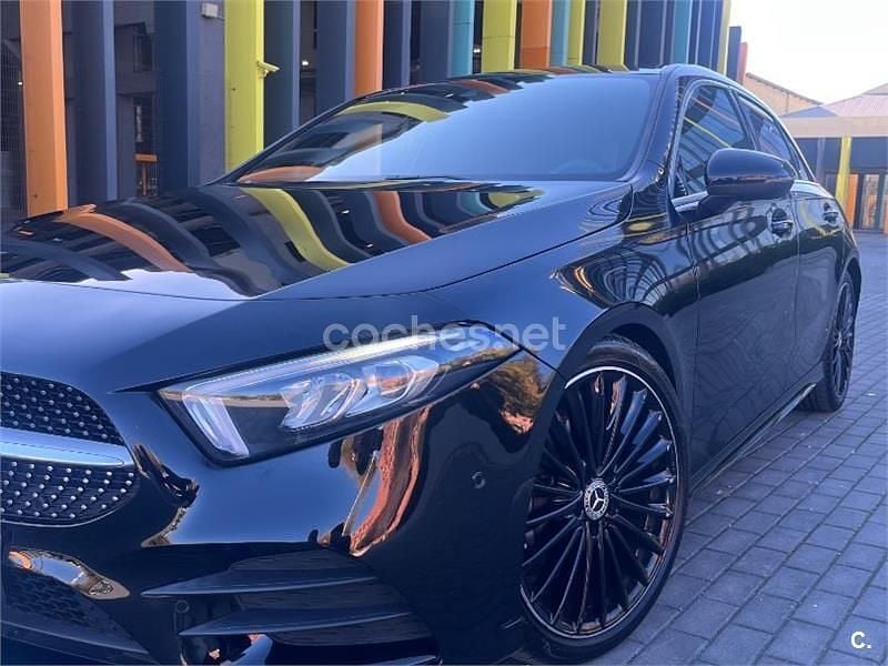 Usado Mercedes A200 150 CV (110 kW) 2021 Negro Berlina