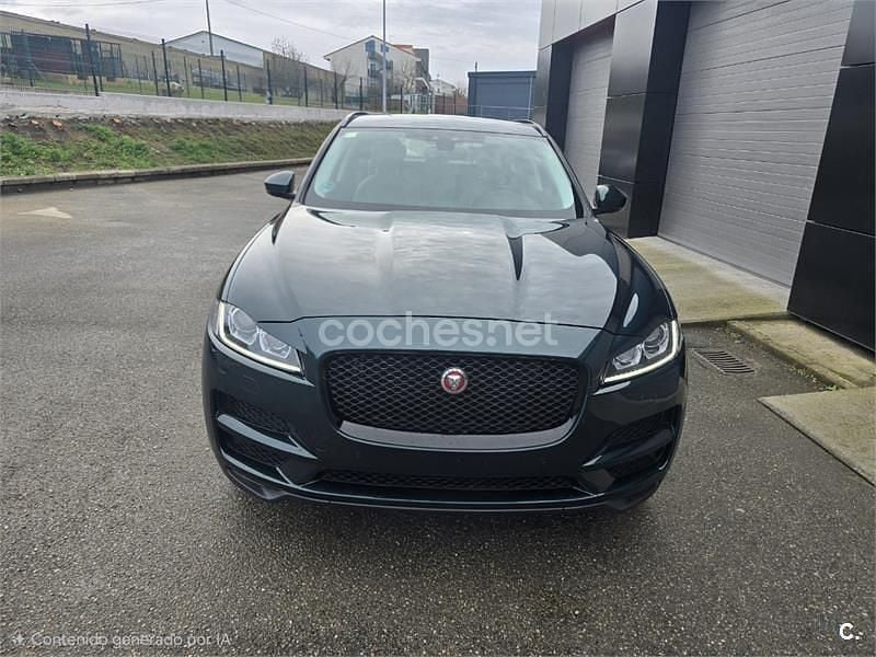 Usado Jaguar F-Pace Prestige 180 CV (132 kW) 2017 Verde SUV