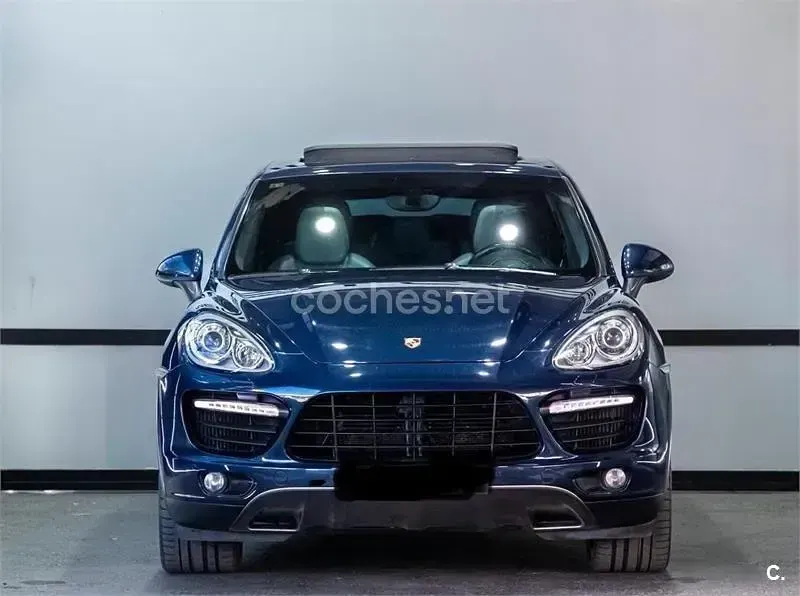 Usado Porsche Cayenne Turbo 500 CV (367 kW) 2011 Azul SUV