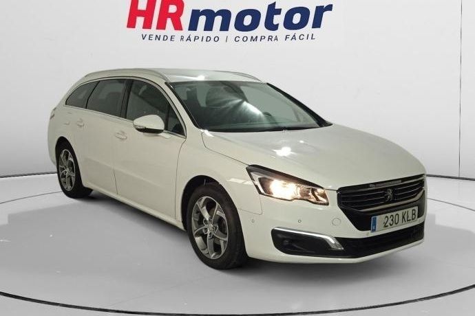 Blanco Usado 2018 Peugeot 508 Active Berlina | 10.750 € (Precio justo) - Imagen 1/4