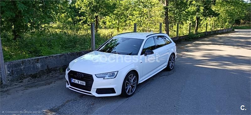 Usado Audi A4 190 CV (139 kW) 2016 Blanco Familiar