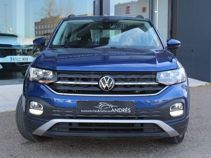 Usado VW T-Cross Advance 110 CV (80 kW) 2023 Azul SUV