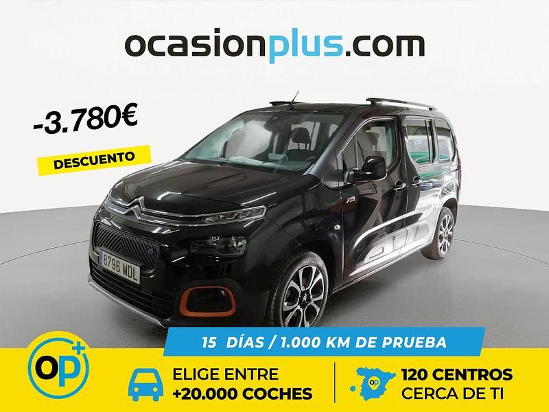 Usado Citroën e-Berlingo Shine 100 kW (136 CV) 2023 Negro Monovolumen