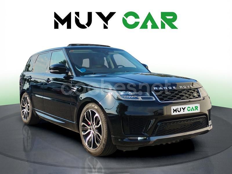 Negro Usado 2019 Land Rover Range Rover Sport HSE SUV | 43.490 € (Precio justo) - Imagen 1/4