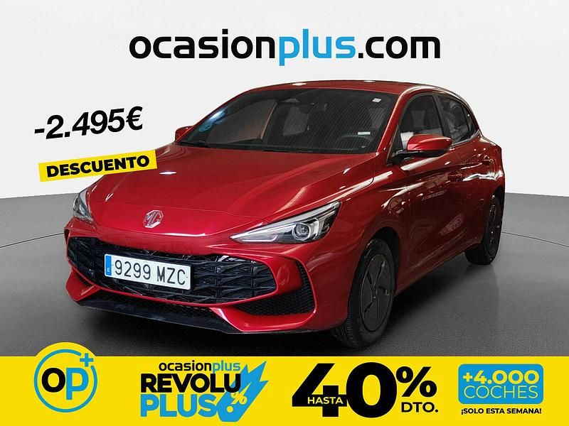 Usado MG MG3 116 CV (85 kW) 2025 Rojo Utilitario