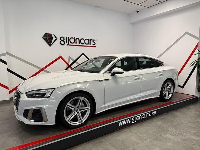 Usado Audi A5 Sportback S-Line 204 CV (150 kW) 2021 Blanco Utilitario