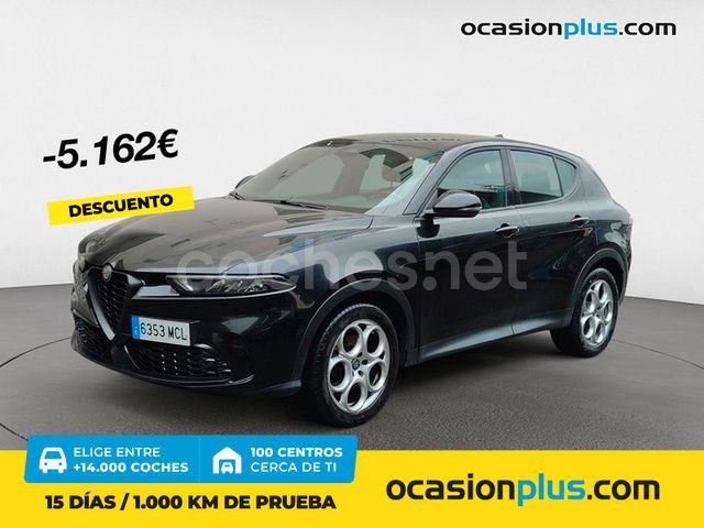 Negro Usado 2022 Alfa Romeo Tonale Sprint SUV | 24.890 € (Precio justo) - Imagen 1/4