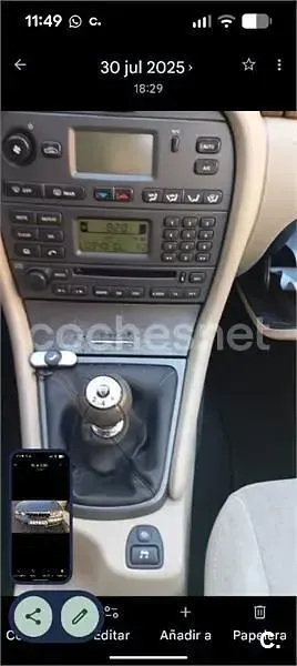 Usado Jaguar X-type Classic 130 CV (95 kW) 2005 Gris / plata Berlina