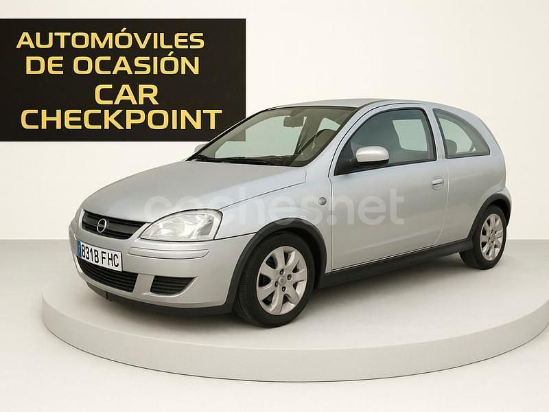 Gris / plata Usado 2006 Opel Corsa Enjoy Berlina | 3295 € (Buen precio) - Imagen 1/4