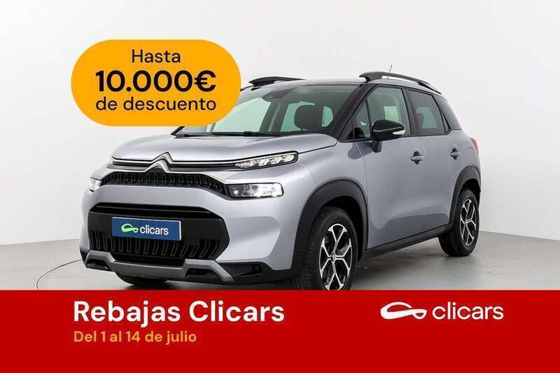 Plateado Usado 2024 Citroën C3 Aircross PureTech SUV | 13.590 € (Buen precio) - Imagen 1/4