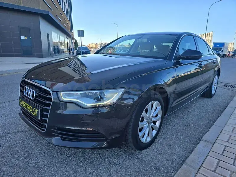 Usado Audi A6 Premium Plus 177 CV (130 kW) 2014 Negro Berlina