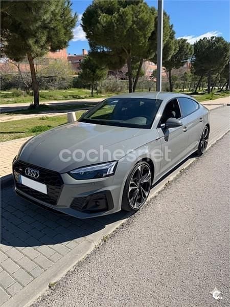 Usado Audi A5 347 CV (255 kW) 2021 Gris / plata Coupe