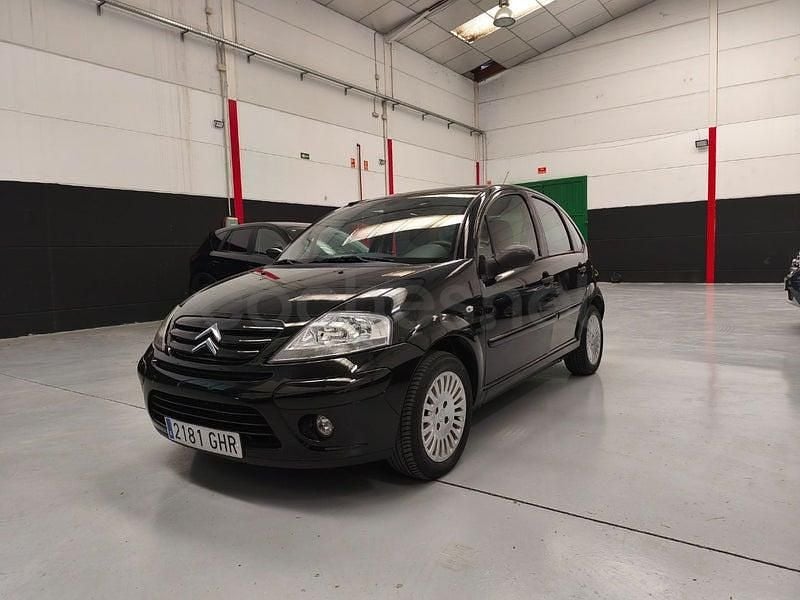 Usado Citroën C3 Exclusive 90 CV (66 kW) 2008 Negro Berlina