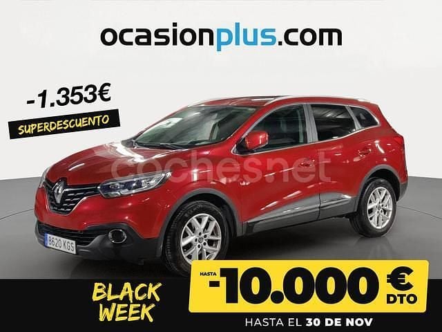 Rojo Usado 2018 Renault Kadjar SUV | 14.890 € (Precio justo) - Imagen 1/4